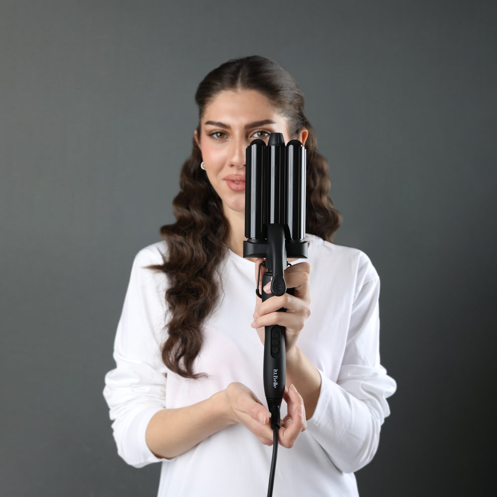 لابيل ويفي مموج الشعر الثلاثي